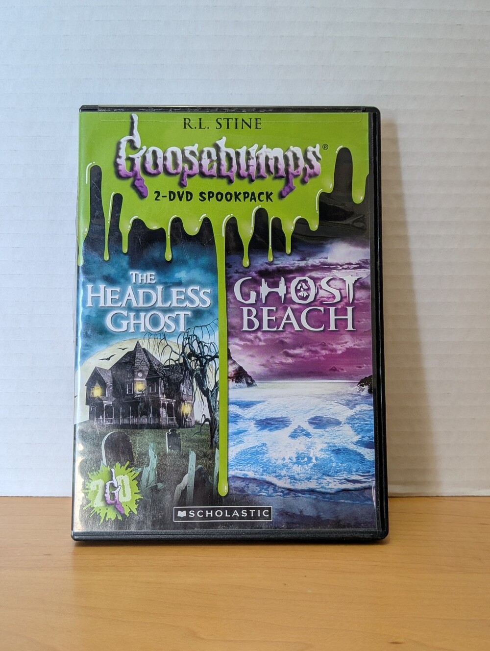 Goosebumps The Headless Ghost / Ghost Beach DVD TV Horror 90s RL Stine Like New